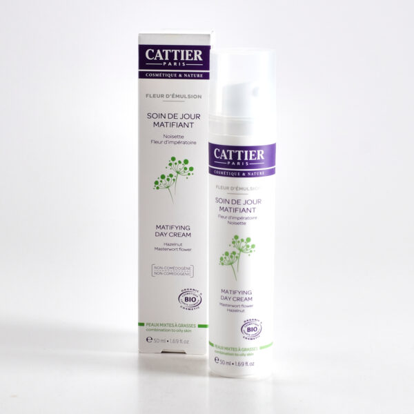 Matistav päevakreem rasusele ja seganahale Fleur d´Émulsion 50ml Cattier